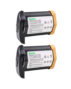 [Full Coded] Kastar LP-E4 Battery (2-Pack) 11.1V 4400mAh 48.4Wh for Canon LP-E4 LPE4 Li-ion Battery Work with Canon EOS-1D C, EOS-1D Mark III, EOS-1Ds Mark III, EOS-1D Mark IV Cameras