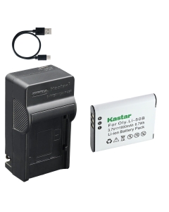 Kastar 1-Pack Battery and AC USB-C Charger, Compatible with Sony 4-261-368-01, NP-SP70, SP70, SP70A, SP70B, Bloggie MHS-FS2, MHS-FS2K, MHS-FS3, MHS-TS10, MHS-TS20K, MHS-TS20/S, MHS-FS2/V, MHS-TS22