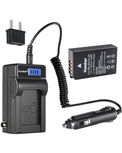 Kastar 1-Pack EN-EL20 Battery and LCD AC Charger Compatible with Nikon Coolpix P950, Nikon Coolpix P1000, Nikon Coolpix A, Nikon 1 AW1, Nikon 1 J1, Nikon 1 J2, Nikon 1 J3, Nikon 1 S1, Nikon 1 V3