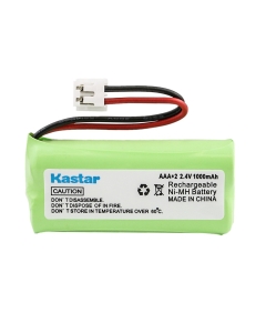 Kastar Cordless Phone Battery Ni-MH, 2.4 Volt, 1000 mAh - Ultra Hi-Capacity - Replacement for V-Tech 89-1330-01, 8300, ATT 3101, 3111, Uniden BT1011 Rechargeable Battery