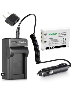 Kastar Battery (1-Pack) + Charger for Fujifilm NP-95 & Finepix F30, Finepix F31FD, Finepix Real 3D W1, Finepix X30, Finepix X100, Finepix X100T, Finepix X100LE, Finepix X100S, Finepix X-S1 Cameras