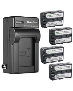 Kastar 4-Pack Battery and AC Wall Charger Replacement for Sony NP-FM30, NP-FM50, NP-FM55H, NP-QM50, NP-QM51, NP-FM70, NP-FM71, NP-QM71, NP-QM71D, NP-FM90, NP-FM91, NP-QM91, NP-QM91D Battery