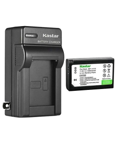 Kastar 1-Pack Battery and AC Wall Charger Replacement for Samsung BP-1410, BP1410, ED-BP1410 Battery, Samsung NX30, EV-NX30ZZBGBUS, WB2200, Digimax WB2200, WB2200BMBCL, WB2200F, Digimax WB2200F Camera
