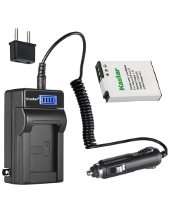 Kastar 1-Pack EN-EL12 Battery and LCD AC Charger Compatible with Nikon Coolpix S1000pj, Coolpix S1100pj, Coolpix S1200pj, Coolpix S6000, Coolpix S6100, Coolpix S6150, Coolpix S6200 Cameras