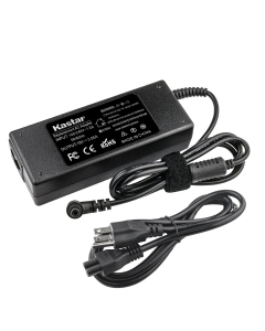 Kastar AC Adapter with Power Cord for Toshiba PA3468U-1ACA PA3432U PA3432E PA3380U PA-1750-01 A100 A105 M60 M65 1100 1900 Satellite U305 Laptop