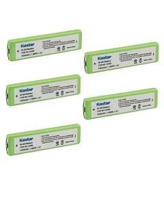 Kastar 5-Pack 7/5F6 1.2V Ni-MH Battery Replacement for Kenwood DMCP55, DMC-P55, Streamsonic NM-14P, Energizer ER-GUM1, ERGUM1, iRiver SlimX iMP-550 MP3, MTV Evolution 128MB Portable CD/MD/MP3 Battery