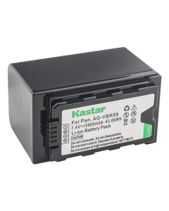 Kastar Camera Battery for Panasonic AG-VBR59 AG-VBR89G AG-VBR118G and AG-DVX200PJ AG-3DA1 (3DA1E, 3DA1P) AG-AC8 AC8EJ AG-AC8PJ AG-AC30 AG-DVC30 HC-X1000 HC-X1 HDC-Z10000 (Z10000GK, Z10000P)