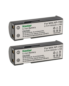 Kastar 2-Pack Battery Replacement for Konica Minolta NP-700 Battery, Konica Minolta Dimage X50, Konica Minolta X60, Konica Minolta DG-X50-K, Konica Minolta DG-X50-R, Konica Minolta DG-X50-S Camera