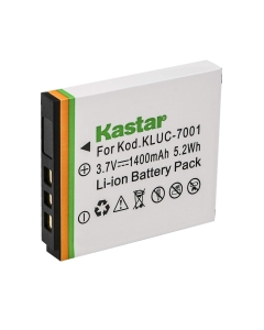 Kastar 3.7V 1400mAh Digital Camera Battery for Kodak KLIC-7001 BenQ D-Li213 Kodak EasyShare M320 M340 M341 M753 Zoom M763 M853 Zoom M863 M893 IS M1063 M1073 IS MD1063 MD41 MD853 MD863 MX1063