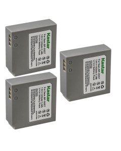 Kastar IA-BP85ST Battery 3-Pack Replacement for Samsung VP-MX20, VP-MX20R, VP-MX25, HMX-H100, HMX-H104, HMX-H105, HMX-H106, HMX-H1000, HMX-H1052, HMX-H1062, SC-HMX, SC-HMX10, SC-HMX10A Camera