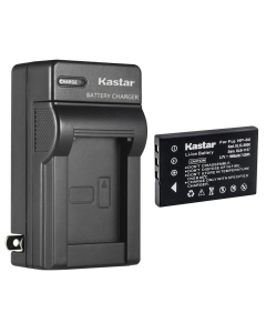Kastar 1-Pack Battery and AC Wall Charger Replacement for DXG DXG-505V DXG-521 DXG-571V DXG-581V DXG-589V DVV-581 DVH-582 Camera, Listen Technologies LA-365