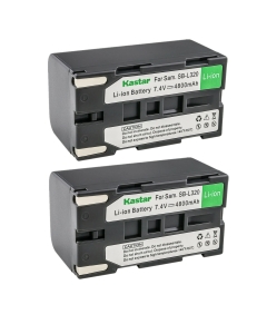 Kastar SB-L320 Battery 2-Pack Replacement for Samsung VP-L907, VP-L907i, VP-M50, VP-M51, VP-M52, VP-M53, VP-M54, VP-W60, VP-W60B, VP-W61, VP-W61D, VP-W63, VP-W70, VP-W70U, VP-W71 Camera