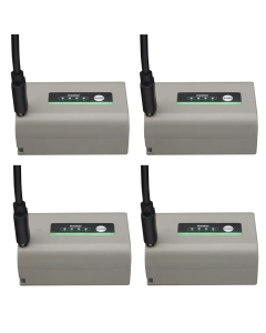 Kastar 4-Pack BLX-1D Type-C Rechargeable Battery Replacement for Olympus OM System OM-1 Mirrorless Camera, Compatible with BLX-1 Battery & BCX-1 Charger