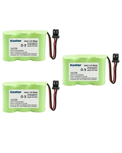 Kastar 3 Pcs 3.6V 800mAh NiMH Battery Replacement for Lenmar CBC316 CBC-316 GP30AAK3BMS, Nomad 24027X 4068 4905 4935 4952, Northwestern Bell3200 38100 382001, Southwestern RC-003029 RC004362 RC-004362