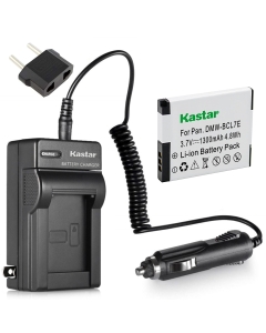 Kastar Battery 1-Pack and Charger Replacement for Panasonic DMW-BCL7E, DMW-BCL7, Lumix DMC-F5, Lumix DMC-FH10, Lumix DMC-FS50, Lumix DMC-SZ3, Lumix DMC-SZ9, Panasonic Lumix DMC-XS1, Lumix DMC-XS3