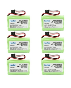 Kastar 6-Pack Battery Replacement for Panasonic P-P102 PP102 Type 22, Panasonic KX-TC1210 KXTC1210 KX-TC1220 KXTC1220 KX-TC1230 KXTC1230, GP GP60AAAH3BMS, Dantona BATT-909 BATT909