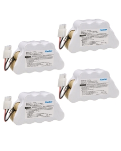 Kastar 4-Pack Ni-MH Battery 14.4V 2500mAh 36Wh Replacement for Shark XBT1106 SV1106 SV1112 Freestyle Navigator Cordless Stick Vacuum XBT-1106 XBT11O6 SV11O6 Cordless Vacuum