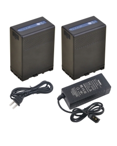 Kastar Battery 2 Pack and D-Tap Rapid Charger for Sony BP-U65 BP-U68 BC-U1 BC-U2, Sony PXW-FS5 PXW-FS5K PXW-FS5M2 PXW-FS7 PXW-FS7K PXW-FS7M2 PXW-FS7M2K PXW-X160 PXW-X180 PXW-X200 PMW-100 PMW-150