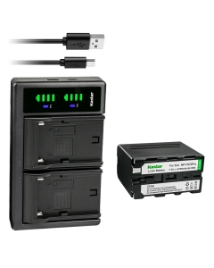 Kastar 1-Pack NP-F970PRO Battery and LTD2 USB Charger Compatible with CCD-TRV300 CCD-TRV3000 CCD-TRV315 CCD-TRV35 CCD-TRV36 CCD-TRV37 CCD-TRV4 CCD-TRV41 CCD-TRV43 CCD-TRV45 CCD-TRV46 Camera