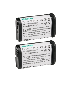 Kastar 2-Pack Battery Replacement for Leica BP-SCL6 & BP-SCL4, Compatible with LC-SCL6/LC-SCL4 and S, Q2, SL2, SL2-S, Q3 Monochrom, SL3, SL3-S, Typ 601 Cameras