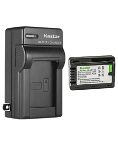 Kastar 1-Pack Battery and AC Wall Charger Replacement for Panasonic VW-VBY100 Battery, Panasonic HC-V110 HC-V110G HC-V110GK HC-V110K HC-V110P HC-V110P-K, HC-V130 HC-V130K, HC-V201 HC-V201K Cameras