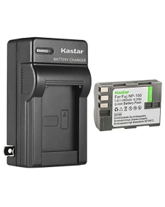 Kastar 1-Pack Battery and AC Wall Charger Replacement for Fujifilm NP-150 NP150 FNP150 Battery, Fujifilm BC-150 BC150 Charger, Fujifilm FinePix is Pro, FinePix S5 Pro, FinePix S5 Pro, FinePix is Pro