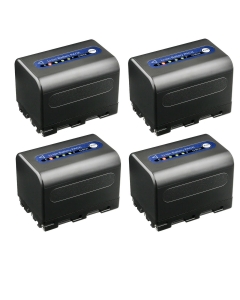 Kastar 4-Pack NP-QM71D Battery 7.4V 3600mAh Replacement for Sony CCD-PC103, CCD-PC104, CCD-PC105, CCD-PC110, CCD-PC115, CCD-PC120, CCD-PC330, CCD-TRV6, CCD-TRV8, CCD-TRV10, CCD-TRV11, CCD-TRV12 Camera