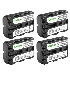 Kastar NP-FM500H Battery (4-Pack) for Sony DSLR-A100 A200 A300 A350 A450 A500 A550 A560 A580 A700 A850 A900 Alpha SLT A57 A58 A65 A65V A77 A77V A77 II A77M2 A99 A99V CLM-V55 Cameras