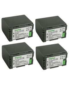 Kastar 4-Pack CGR-D28 Battery Replacement for Panasonic VW-VBD25, CGA-D08, CGA-D08A/1B, CGA-D08R, CGA-D08S, CGA-D08SE/1B, CGA-D120, CGA-D120A/1B, CGA-D120E/1B, CGR-D08, CGR-D08A/1B, CGR-D08R Battery