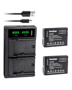 Kastar 2-Pack Battery + Charger Replacement for Panasonic DMW-BCG10 Lumix DMC-ZR1 DMC-ZR3 DMC-ZS1 DMC-ZS10 DMC-ZS15 DMC-ZS19 DMC-ZS20 ZS25 DMC-ZS3 DMC-ZS5 DMC-ZS6 DMC-ZS7 DMC-ZS8 DMC-ZX1 ZX3 DMC-3D1