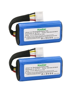 Kastar 2-Pack Battery Replacement for JBL GSP872634F, JBL ID1060-B 1INR19/66-2 Battery and JBL Flip 5 Waterproof Bluetooth Speaker, JBL Flip 5 JBLFLIP5WHTAM Speaker