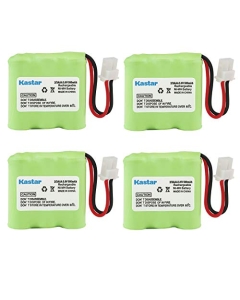 Kastar 4-Pack 3.6V 500mAh Ni-MH Battery Replacement for Bell South 33010X, B610, B630, Excursion 3255, TL6551, 23722, 23724, 23726, 23732, 23733, 23736, 23737, 23740, 33003, 33004, 33005, 33007 Phone