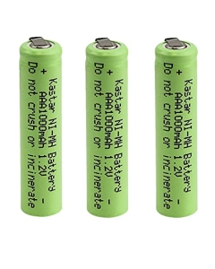 Kastar 3-Pack Battery Replacement for Waterpik Sensonic Toothbrush, Waterpik SR-3000 SR3000 Tooth Brush, Electric Shavers, Razors, Telecoms, UPS, Smart Grid, Meters, Radios, RC devices, Electric Tools