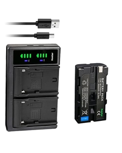 Kastar 1-Pack NP-F580 Battery 7.4V 3500mAh and LTD2 USB Charger Replacement for Bosma NP-F570 NP-F770 NP-F970 Battery, Bosma G1 Pro 8K Camera (MFT)