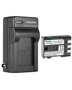 Kastar 1-Pack Battery and AC Wall Charger Replacement for Canon PowerShot S40, S45, S50, S60, S70, S80, VIXIA HF R10, R100