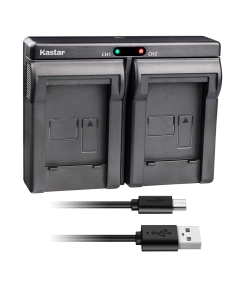 Kastar Slim Dual USB Charger Compatible with Nikon EN-EL15 Nikon EN-EL15a Nikon EN-EL15e Battery, Nikon MH-25 Nikon MH-25A Charger, Nikon Nikon D7200 Nikon D7500 Nikon Z6 Nikon Z7 Nikon Z7Q3 Camera