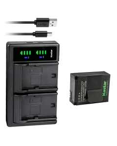 Kastar 1-Pack Battery and LTD2 USB Charger Replacement for GoPro AHDBT-201 AHDBT-301 AHDBT-302 Battery, ACARC-001, AWALC-001, AHBBP-301 Charger, GoPro HD HERO3+ Silver Edition, HD HERO3+ Black Edition