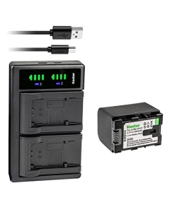 Kastar 1-Pack Battery and LTD2 USB Charger Replacement for JVC BN-VG108US BN-VG108USM BN-VG114 BN-VG114AC BN-VG114E BN-VG114EU BN-VG114U BN-VG114US BN-VG114USM BN-VG121 BN-VG121AC BN-VG121E BN-VG121EU