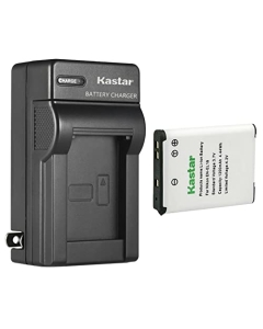 Kastar 1-Pack EN-EL19 Battery and AC Wall Charger Replacement for Nikon Coolpix S4100, S4150, S4200, S4300, S4400, S5200, S5300, S6400 Camera