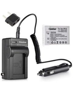 Kastar NB-5L Battery+Charger for Canon PowerShot SD700 is SD790 is SD800 SD800 is SD850 is