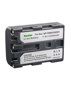 Kastar NP-FM50 Battery Replacement for Sony NP-FM30 NP-FM50 NP-FM51 NP-QM50 NP-QM51 NP-FM55H and CCD-TR DCR-PC DCR-TRV DCR-DVD DSR-PDX GV HVL Series Camcorder (Detail Models Search in Description)