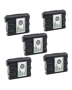 Kastar Cordless Battery 5 Pack Ni-MH 6V 1000mAh, Replacement Two-Way Radio Battery for Midland GXT-775 GXT-795 GXT720 GXT750 BATT5R BATT-5R LXT-210 LXT-303 Nautico NTI1VP GXT300 GXT400 GXT444 GXT450