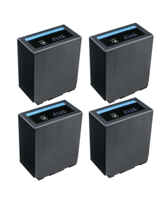 Kastar 4-Pack CGA-D54 Pro Battery Replacement for Panasonic HDC-Z10000 HDC-Z10000GK HDC-Z10000P HDC-Z10000E, AG-3DA1 AG-3DA1E AG-3DA1P, AG-AC8 AG-AC8EJ AG-AC8PJ, AG-AC30, AG-AC90 AG-AC90P Cameras