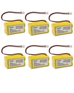 Kastar 6-Pack BL93NC487 Ni-CD Battery 4.8V 1000mAh Replacement for Emergi-Lite BL93NC487, Exit Light Co BAA-48R BAA48R, Interstate NIC0186, Dantona Custom-43 Custom43, OSI OSA-126 OSA126