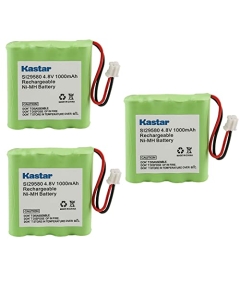 Kastar 3-Pack Battery Replacement for Summer Infant Panorama Video Baby Monitor with 5-inch Screen Remote Steering Camera Model 29590, Summer Infant Explore Panoramic Video Baby Monitor Model 36034