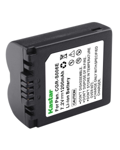 Kastar Camera Battery Replacement for Panasonic Lumix DMC-FZ7 DMC-FZ8 DMC-FZ28 DMC-FZ30 DMC-FZ35 DMC-FZ38 DMC-FZ50 and BP-DC5 J BP-DC5 U CGA-S006 CGA-S006A CGA-S006E CGR-S006 CGR-S006E DMW-BMA7