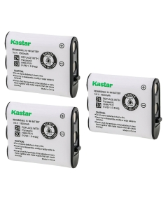 Kastar 3-Pack Battery Replacement for Panasonic Type 24 P511 P-P511 PP511 P-P511A PP511A PP511A/1B HHR-P511, Panasonic Type 30 HHR-P402 HHRP402 HHR-P402A HHRP402A N4HKGMA0001 N4HKGMA00001 Battery