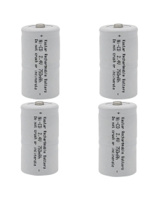 Kastar 2.4V 750mAh Battery 4-Pack Replacement for ANIC0286 NABC 405421100 EBC-GAS1 NEA NP-5459, TIF-8800A TIF-8806A TIF 8900-A, Saft 40542100 405421000 405421100 Gas Detector Meter Test Equipment