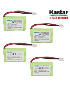 Kastar 4-Pack 4.8V 170mAh Ni-MH Rechargeable Battery for PetSafe Yard & Park Remote Dog Trainer, PDT00-12470 RFA-417 PAC00-12159 FR-200P Collar Receiver Plus Coaster, SportDog FR200, SD-400, SD-800