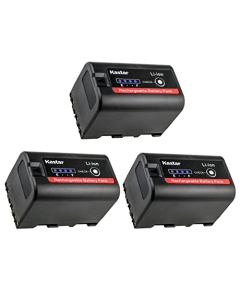 Kastar 3-Pack BP-U30 Battery 14.4V 2900mAh Replacement for Sony PXW-FX9 XDCAM, PMW-EX1, PMW-EX1R, PMW-EX3, PMW-EX3R, PMW-EX160, PMW-EX260, PMW-EX280, PMW-F3, PMW-F3K, PMW-F3L Camera